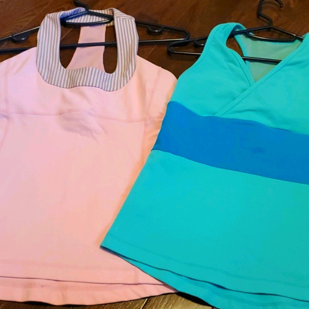 Lululemon size 6 tank top bundle